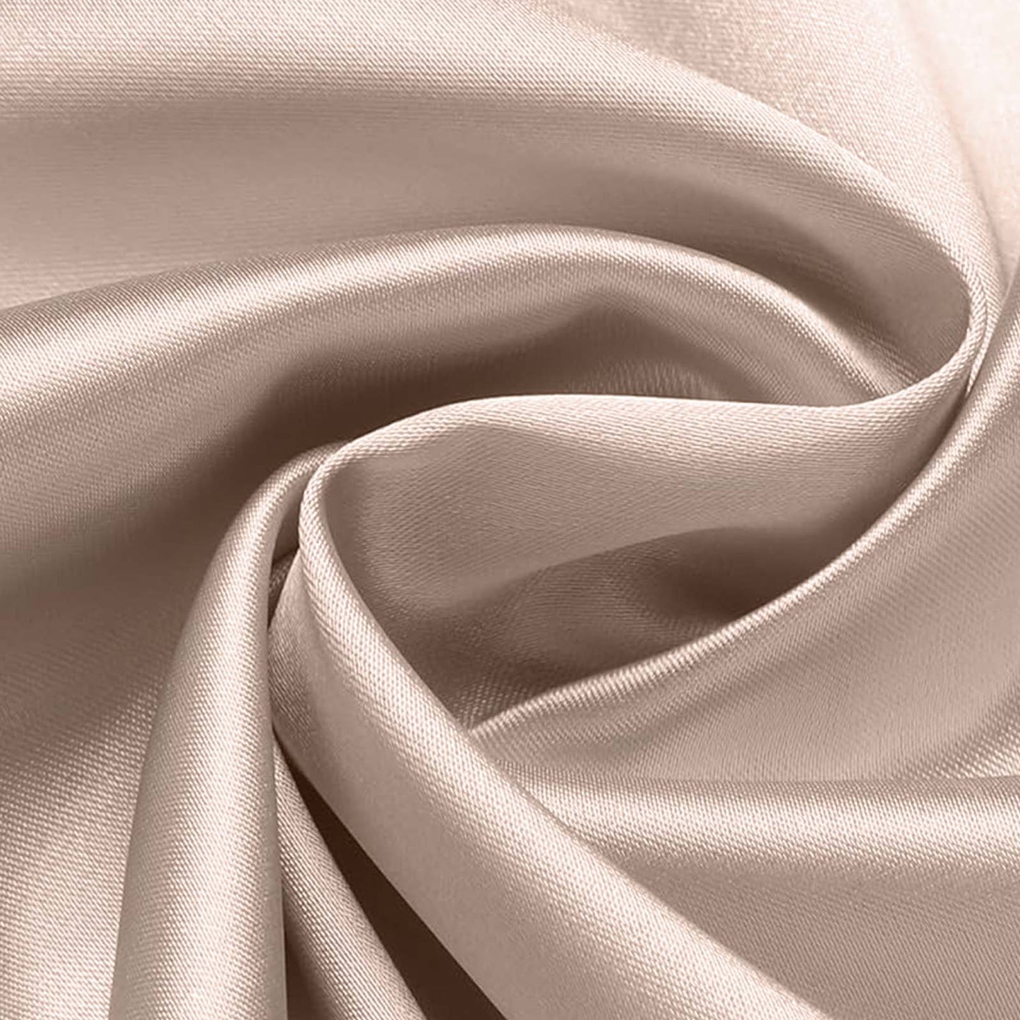 CAIDIENU Satin Pajamas for Women 2-Piece Silk Pajama Set Long Sleeve Sleepwear - Champagne