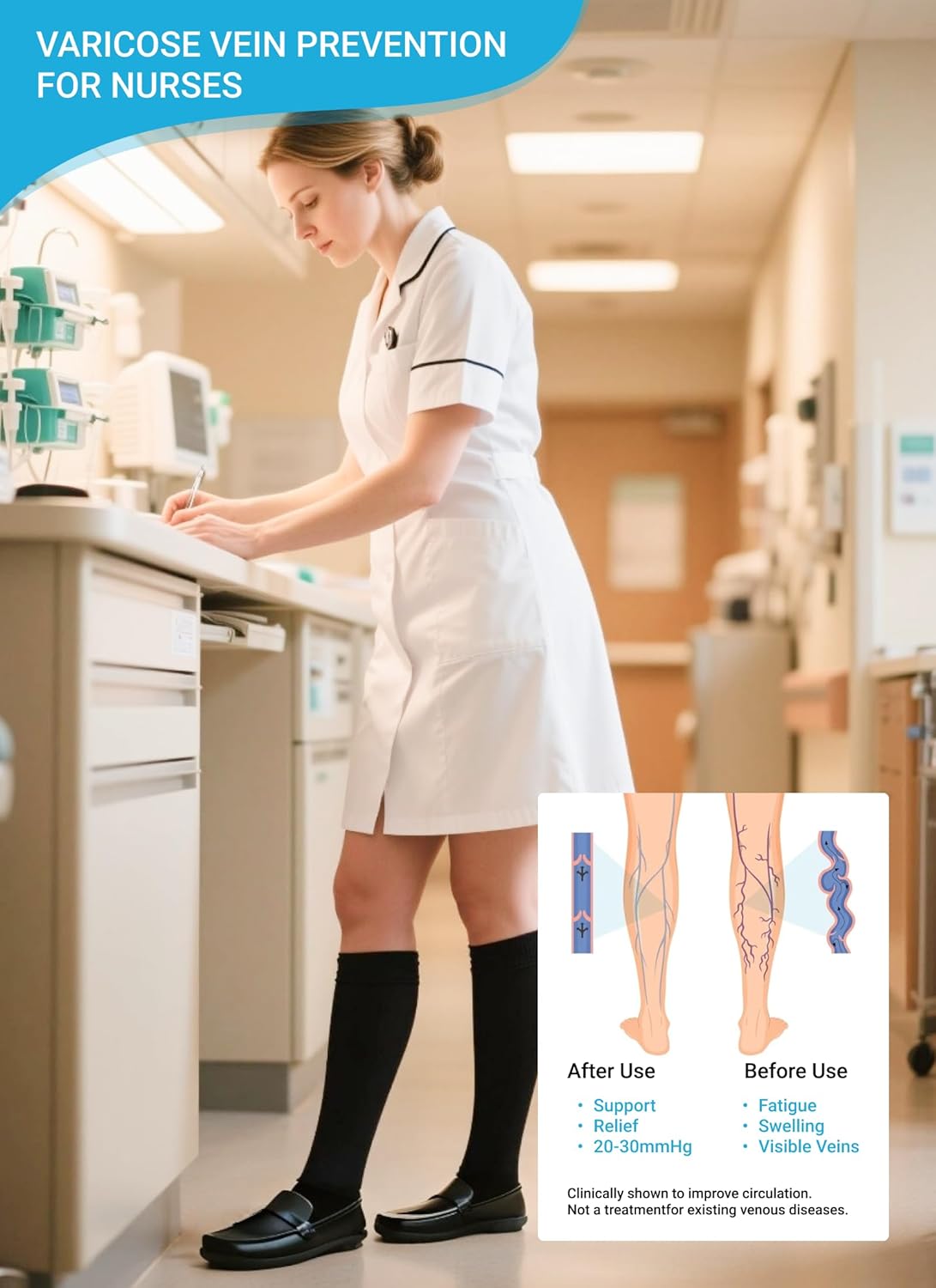 AMITOFO Plus Size Compression Socks: Wide Calf Compression Stockings for Men Women - Extra Large 20-30 mmHg Compression Hose Support for Running Travel Nurses Pregnancy 3 Pairs