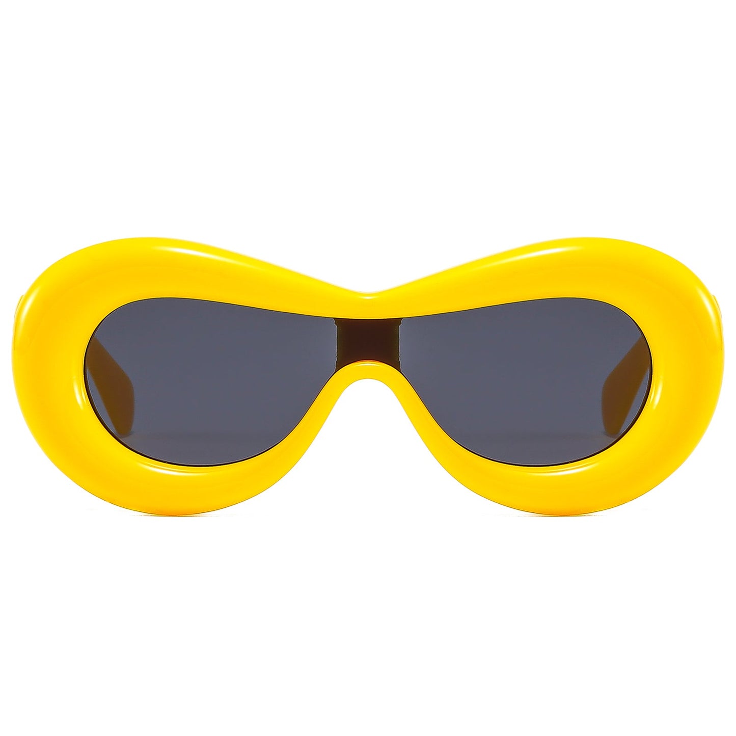 BODALA Sunglasses-Lifestyle Collection-S82222  Yellow frame with gray lens