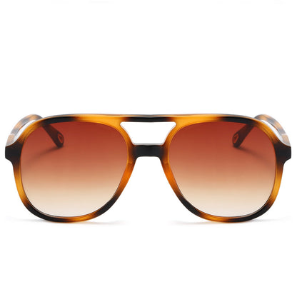 BODALA Sunglasses-Lifestyle Collection-S82224-Dark taupe frame with gradient tea-colored lens.