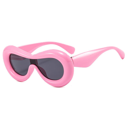 BODALA Sunglasses-Lifestyle Collection-S82222  Pink frame with gray lens