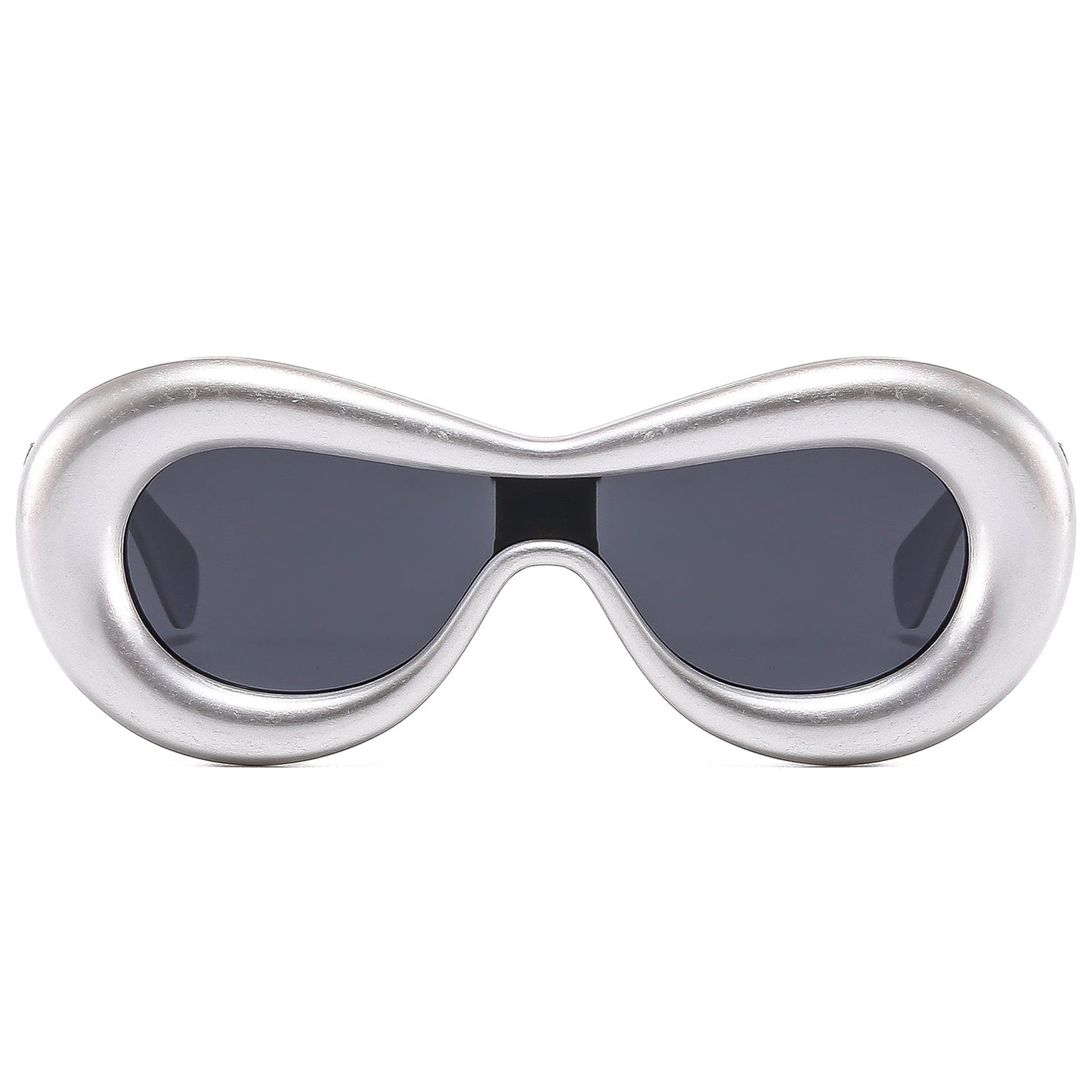 BODALA Sunglasses-Lifestyle Collection-S82222  Silver frame with gray lens.