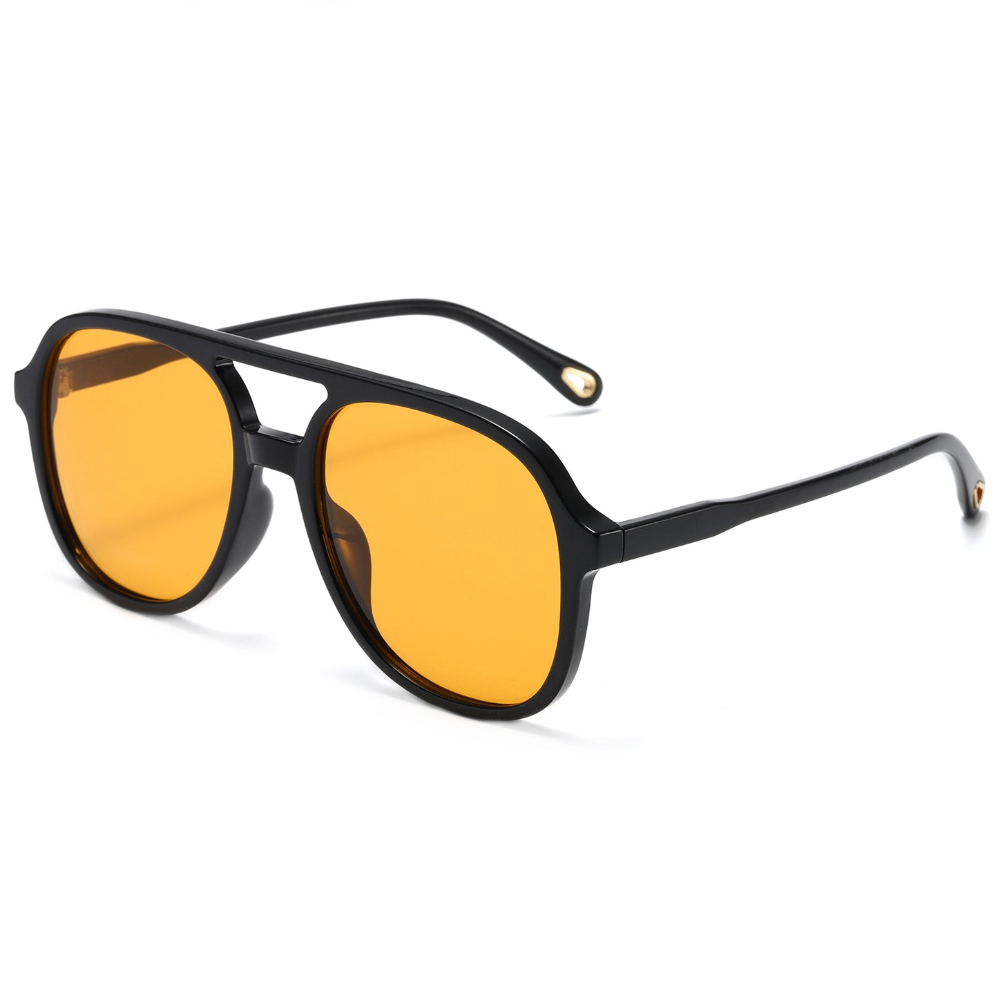 BODALA Sunglasses-Lifestyle Collection-S82224-Black frame with yellow lens