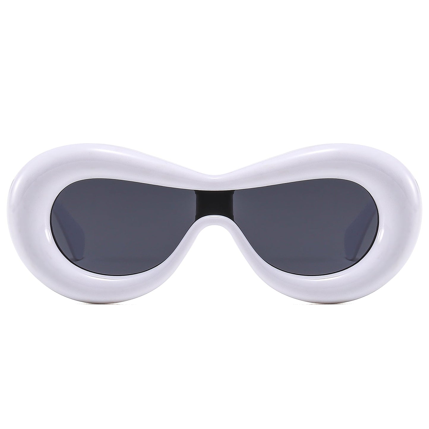 BODALA Sunglasses-Lifestyle Collection-S82222  Silver frame with gray lens.