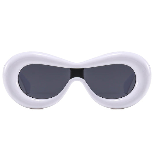 BODALA Sunglasses-Lifestyle Collection-S82222  White frame with gray lens