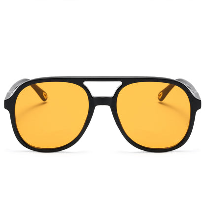 BODALA Sunglasses-Lifestyle Collection-S82224-Black frame with yellow lens