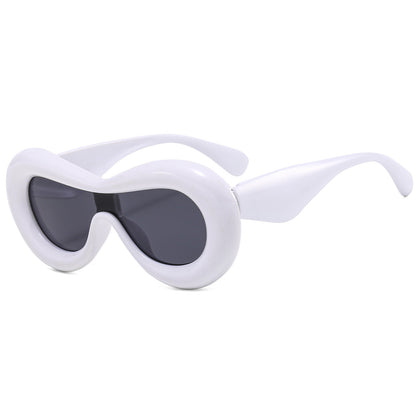 BODALA Sunglasses-Lifestyle Collection-S82222  White frame with gray lens