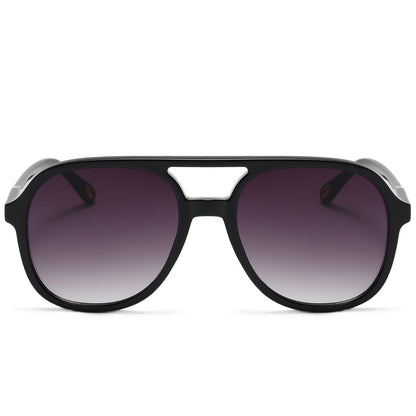 BODALA Sunglasses-Lifestyle Collection-S82224-Clear pink frame with blue to brown gradient lens.