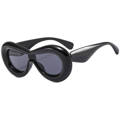 BODALA Sunglasses-Lifestyle Collection-S82222  Silver frame with gray lens.